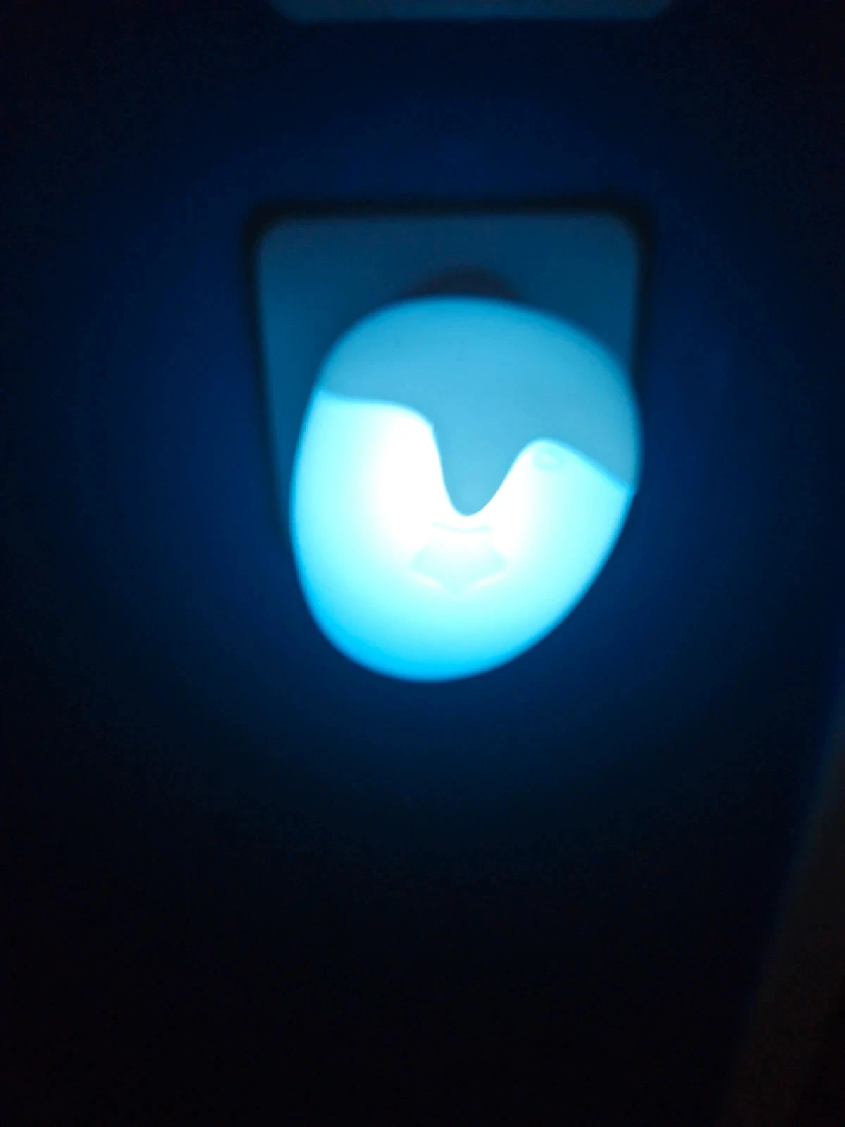 Blue light night light – photo 2